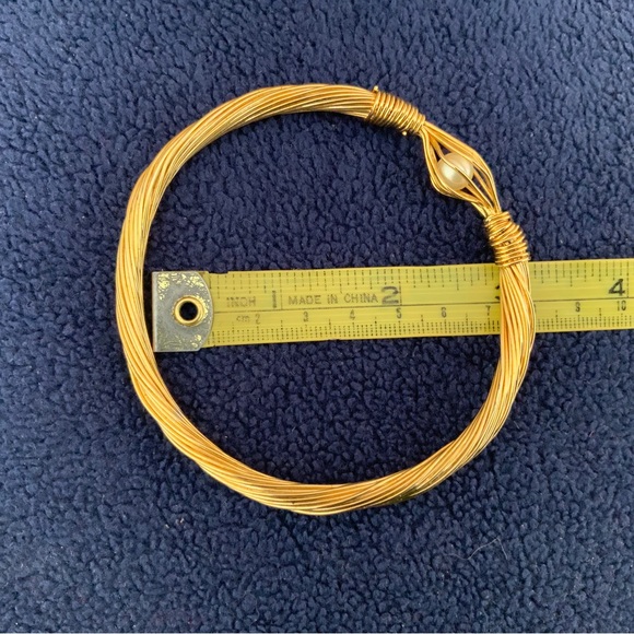 ELEGANT STYLE BRACELET, ARM BAND etc. GOLDTONE. - Picture 3 of 6